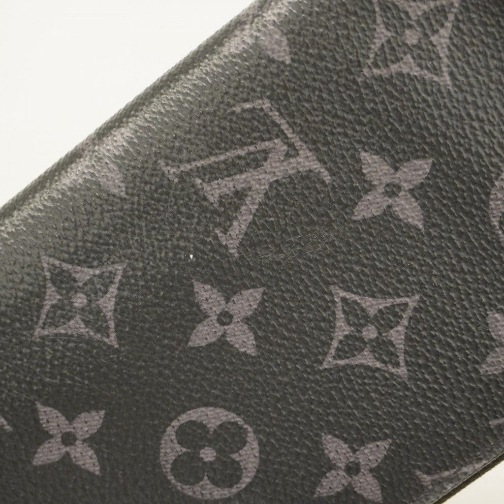 Louis Vuitton Wallet Monogram Eclipse Zippy Vertical Black — view 8