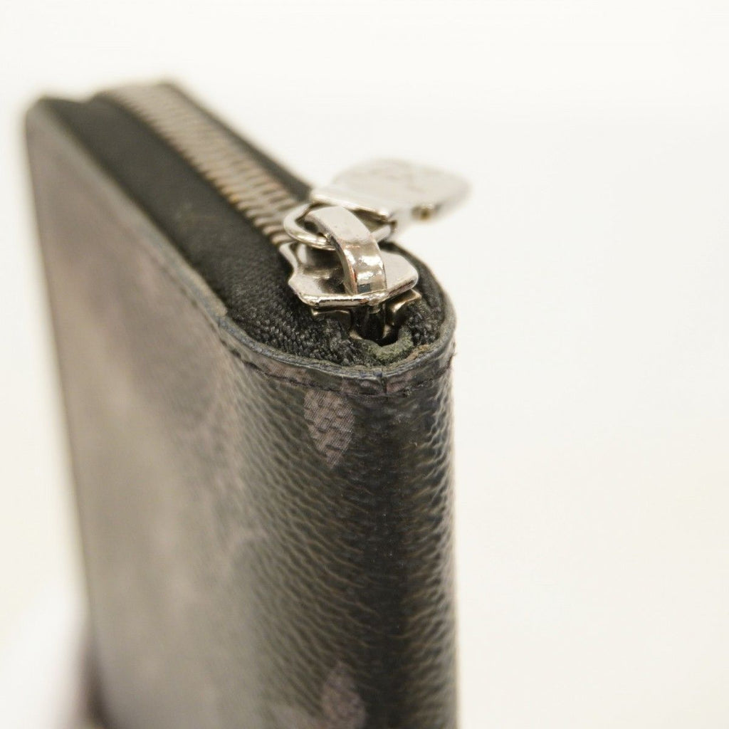 Louis Vuitton Wallet Monogram Eclipse Zippy Vertical Black — view 7