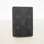 Louis Vuitton Card Case Monogram Eclipse Organizer de Poche Black — view 6
