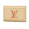 Louis Vuitton Wallet Monogram Empreinte Bicolor Portefeuille Clair Cream Rose
