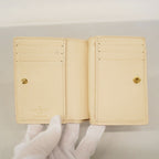 Louis Vuitton Wallet Monogram Empreinte Bicolor Portefeuille Clair Cream Rose — view 4