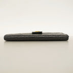 Chanel Wallet Bicolor Lambskin Black Gold — view 3