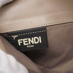Fendi Wallet Leather Gray Ju Gold — view 4