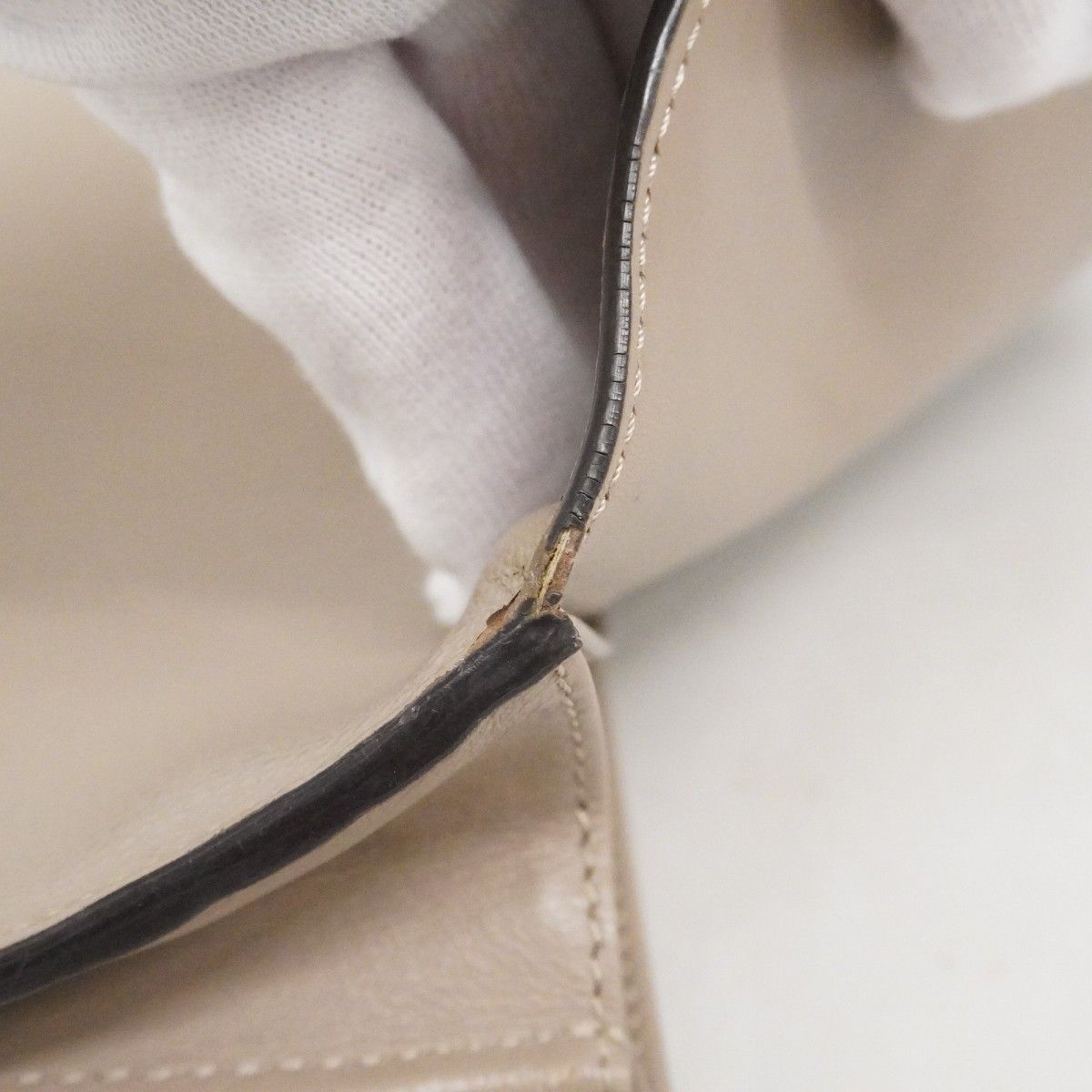 Fendi Wallet Leather Gray Ju Gold — view 6