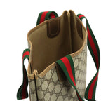 Gucci Tote Shoulder Bag GG Supreme Sherry Leather Vintage — view 5
