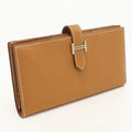 Hermes Bearn Souffle Wallet with Bifold Coin Purse Epsom