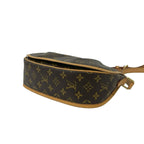 Louis Vuitton PM Monogram Leather Shoulder Bag Pochette Brown — view 8
