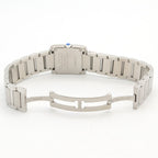 Cartier Watch Tank Francaise SM Silver Stainless Steel — view 4