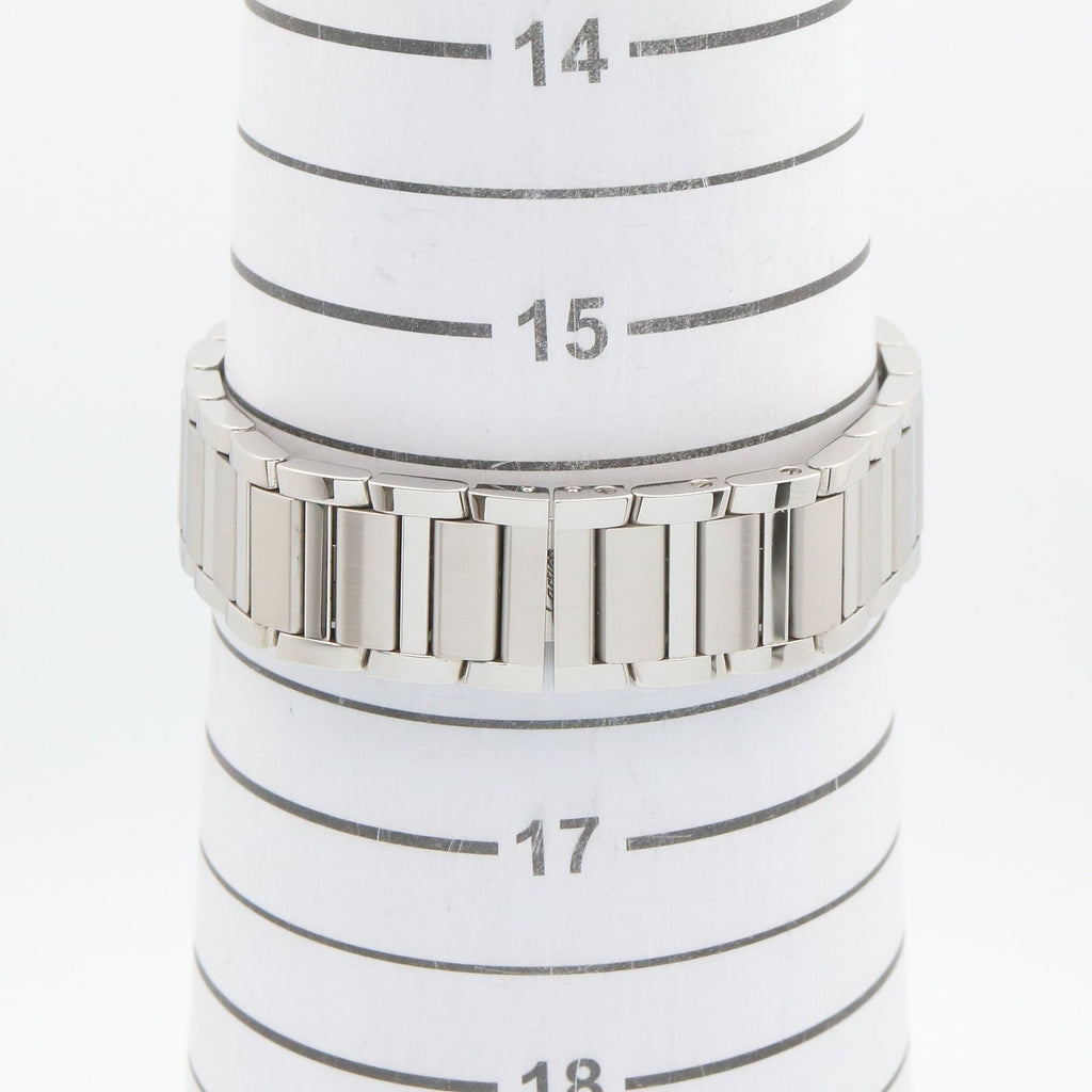 Cartier Watch Tank Francaise SM Silver Stainless Steel — view 7