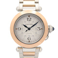Cartier Watch Pasha de Cartier Silver 18k Pink Gold Stainless Steel Boys