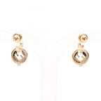 Fendi Earrings Ever Round Gold — view 2