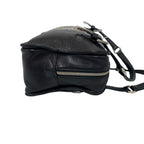 Loewe Anagram Studs Logo Leather Mini Tote Boston Bag Black — view 6