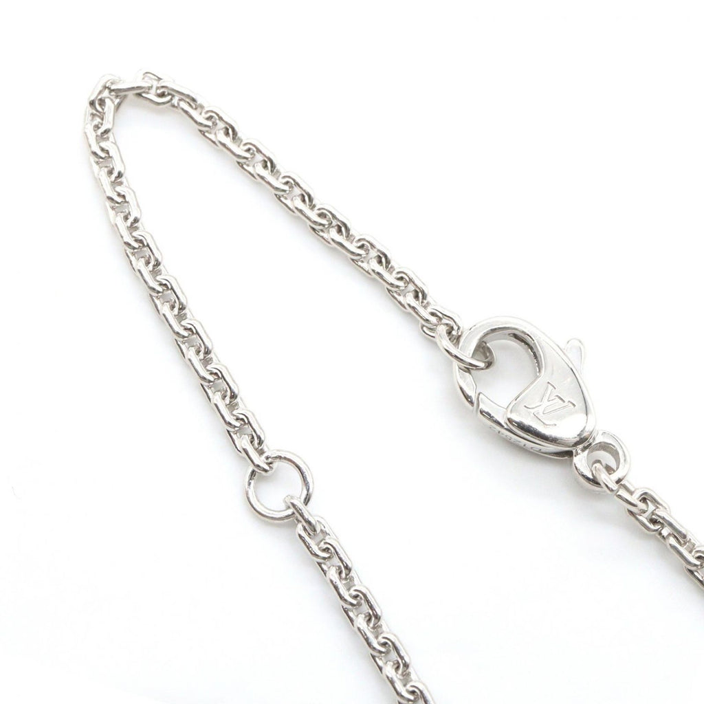 Louis Vuitton Necklace Pendentif GM Diamond 48.5 58.5 cm 18k White Gold — view 4