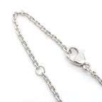 Louis Vuitton Necklace Pendentif GM Diamond 48.5 58.5 cm 18k White Gold — view 4