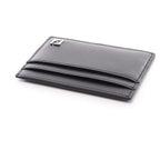 Fendi Card Case FF Squared Black Leather — view 3