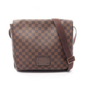 Louis Vuitton Shoulder Bag Brooklyn Canvas Leather
