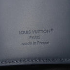 Louis Vuitton Trifold Wallet Victor Blue Navy Leather — view 5