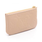 Louis Vuitton Coin Case Pochette Cles with Key Ring Hazelnut Brown Leather — view 2
