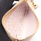 Louis Vuitton Coin Case Pochette Cles with Key Ring Hazelnut Brown Leather — view 3