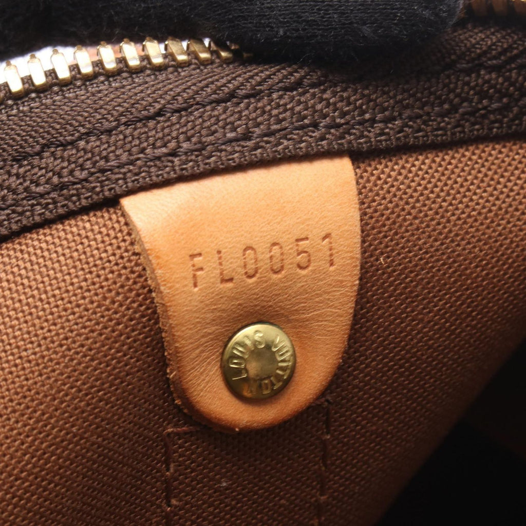 Louis Vuitton Boston Bag Keepall 50 Bag Khaki Canvas Leather — view 5
