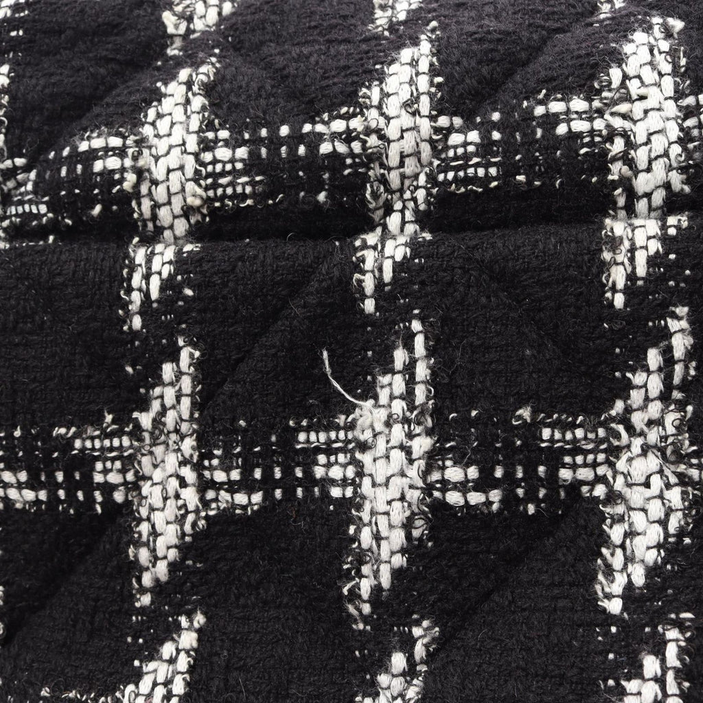 Chanel Shoulder Bag 19 Dizeneuf Quilted 2-Way Black White Fabric Leather 19 — view 7