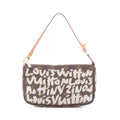 Louis Vuitton Handbag Pochette Argent Canvas Leather