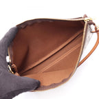 Louis Vuitton Handbag Pochette Argent Canvas Leather — view 3