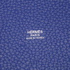 Hermes Handbag Picotin Lock Blue Royale Leather — view 4