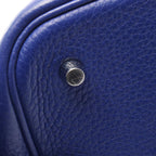 Hermes Handbag Picotin Lock Blue Royale Leather — view 9