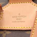 Louis Vuitton Backpack Montsouris Canvas Leather — view 4