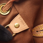 Louis Vuitton Backpack Montsouris Canvas Leather — view 5