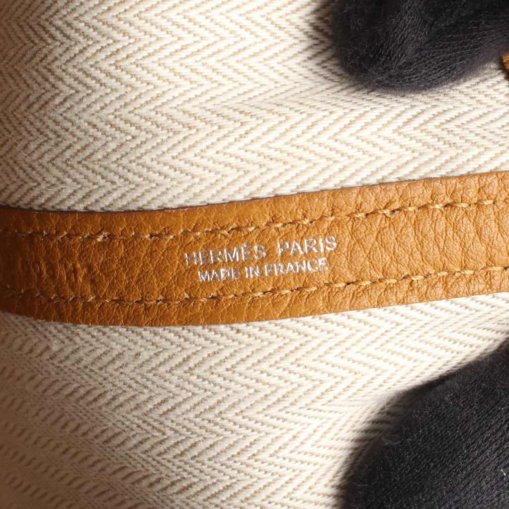 Hermes Tote Garden Party TPM Sesame Leather — view 4