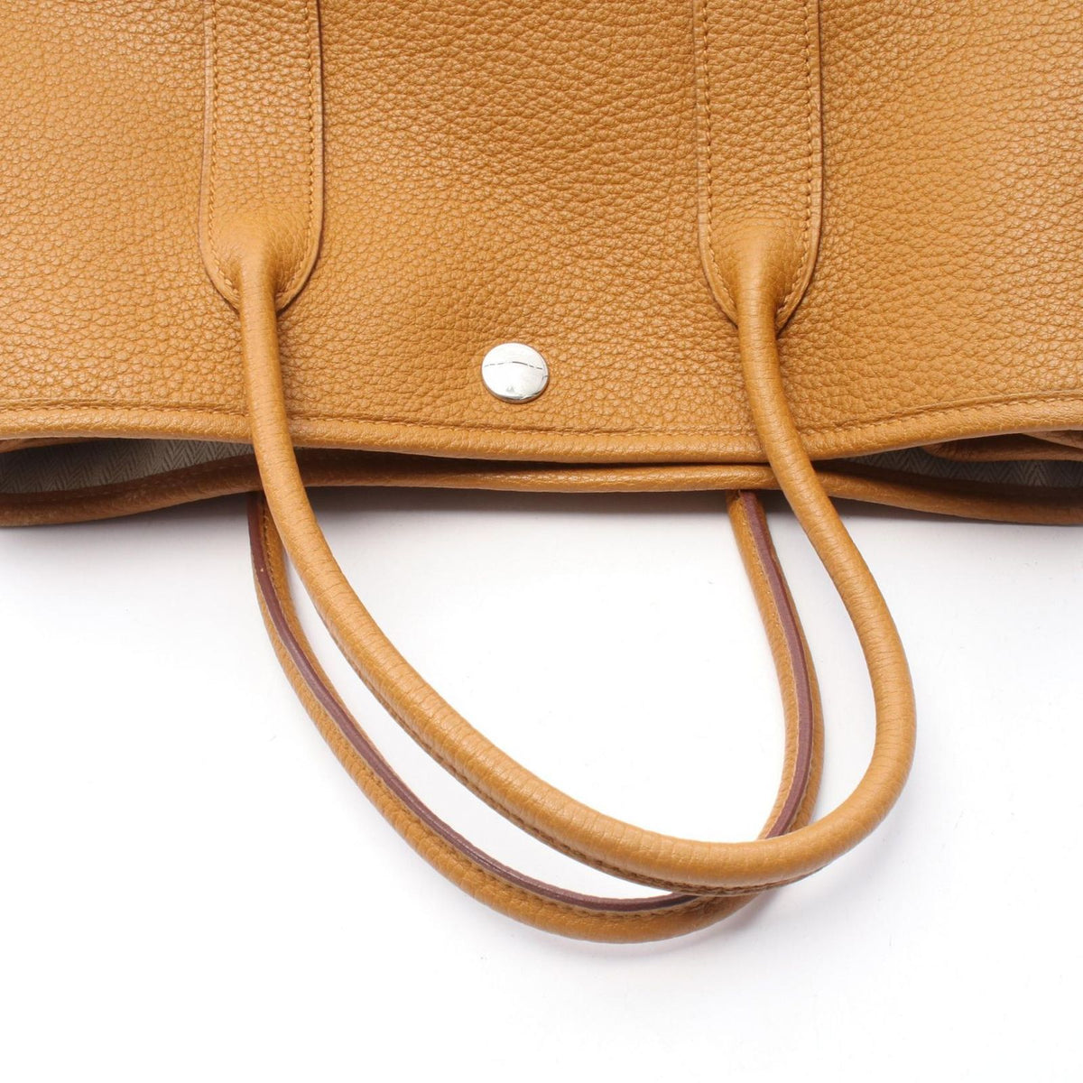Hermes Tote Garden Party TPM Sesame Leather — view 8