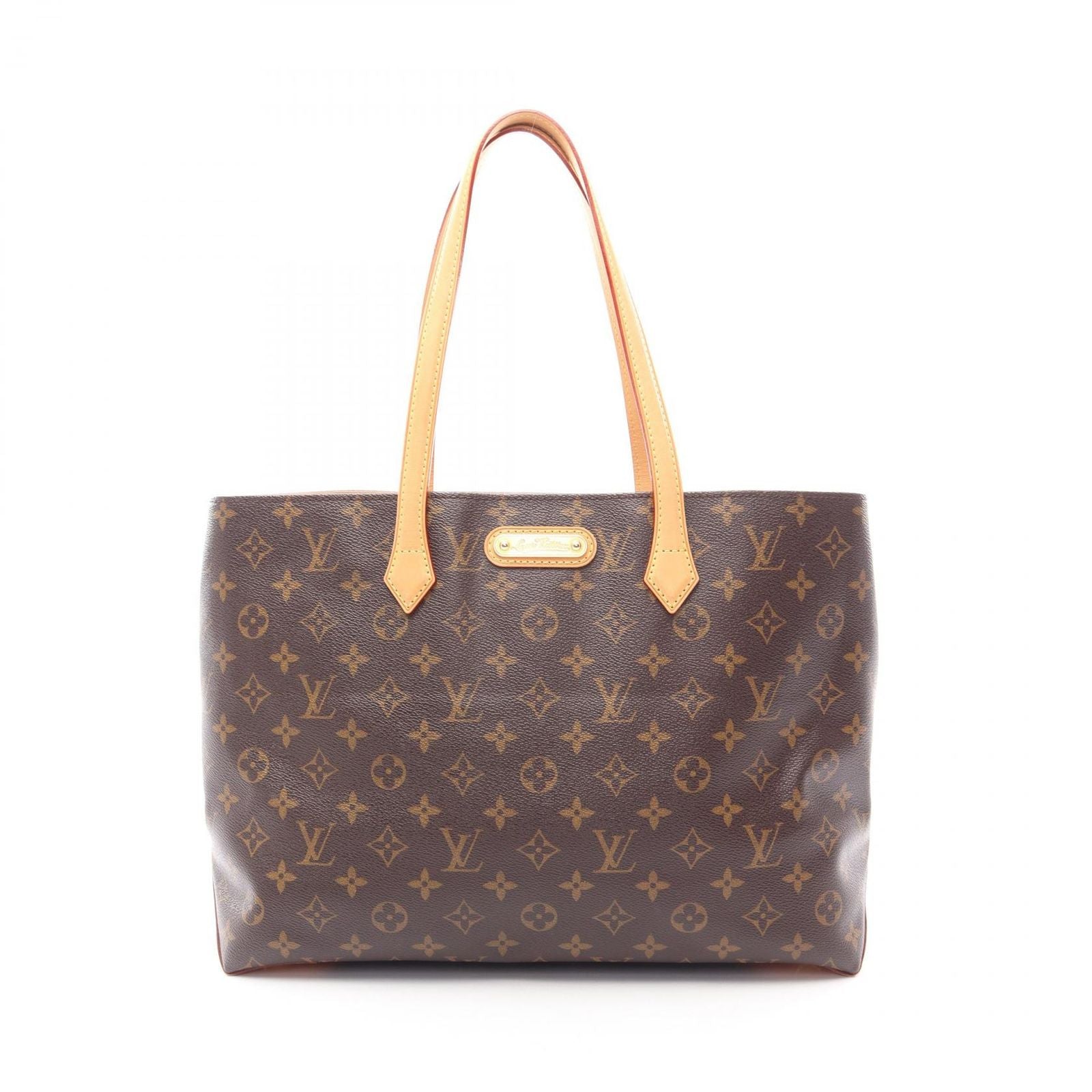 Louis Vuitton Tote Wilshire Canvas Leather