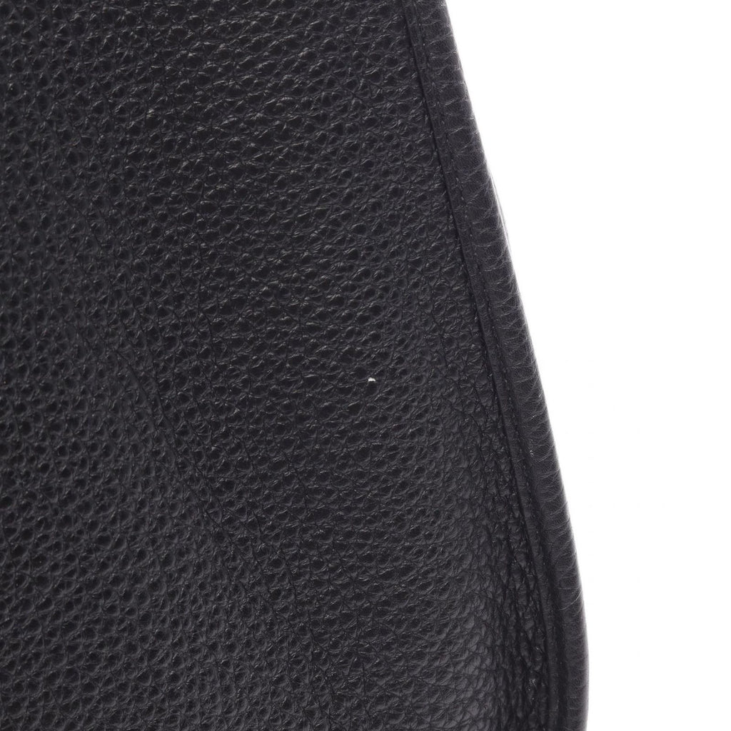 Hermes Shoulder Bag Evelyne 3 Trois GM Black Leather — view 7