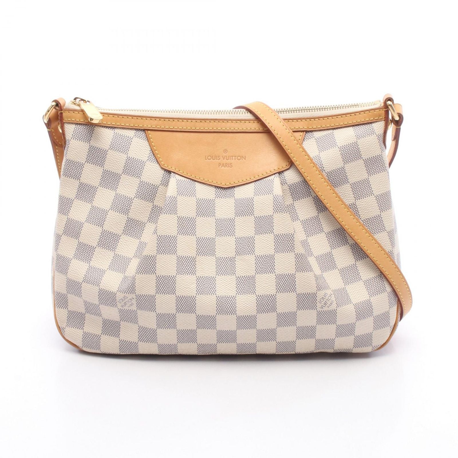 Louis Vuitton Shoulder Bag Syracuse PM Canvas Leather