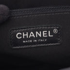 Chanel Shoulder Bag Girl Navy Black Lambskin Chain — view 4