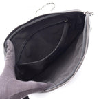 Chanel Shoulder Bag Girl Navy Black Lambskin Chain — view 3