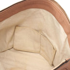 Gucci Shoulder Bag Pink Beige Leather Bamboo — view 8