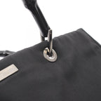 Gucci Tote Bamboo 002 Black Nylon — view 7