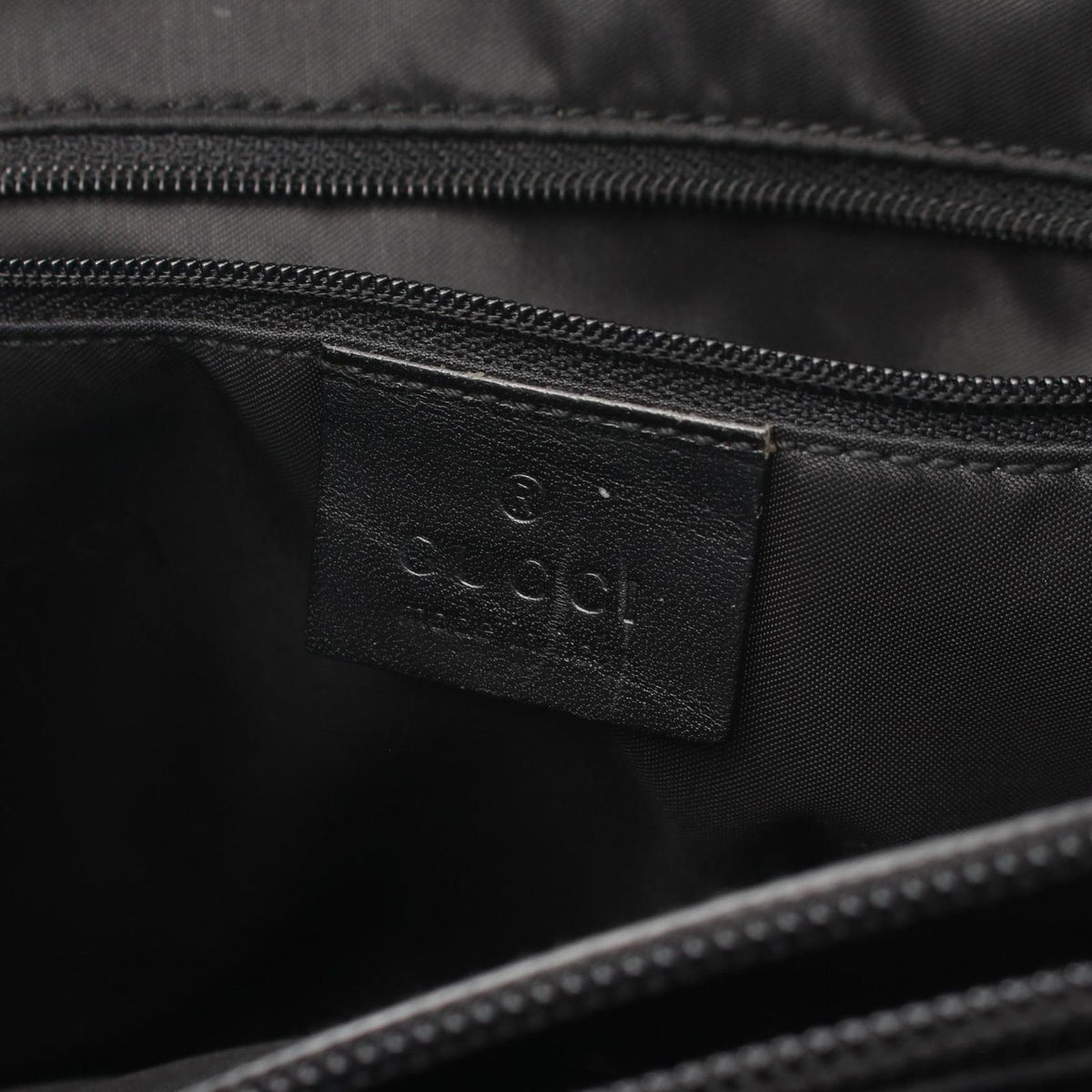 Gucci Tote Bamboo 002 Black Nylon — view 4