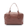 Loewe Tote Heritage Brown Leather Mini Boston