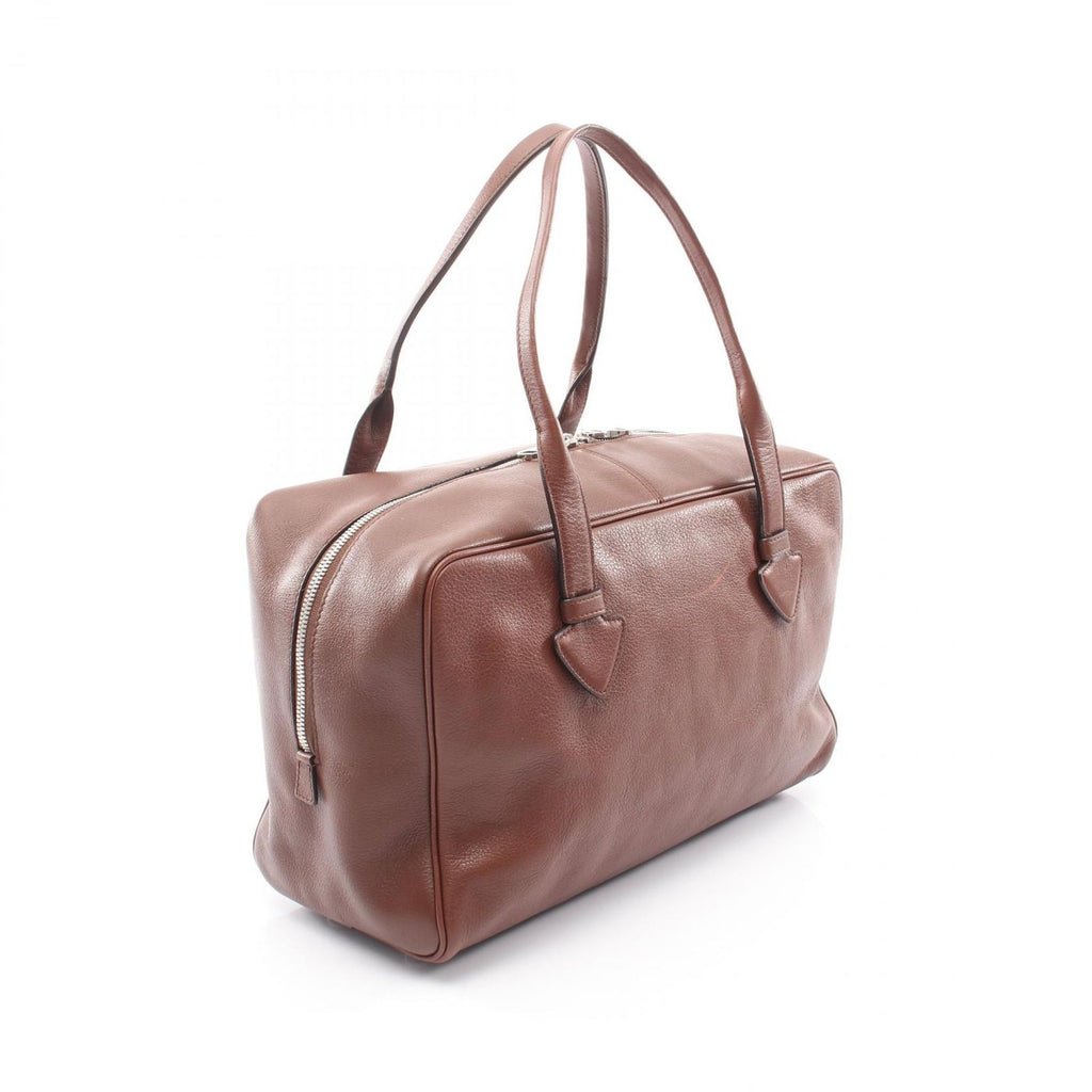 Loewe Tote Heritage Brown Leather Mini Boston — view 2