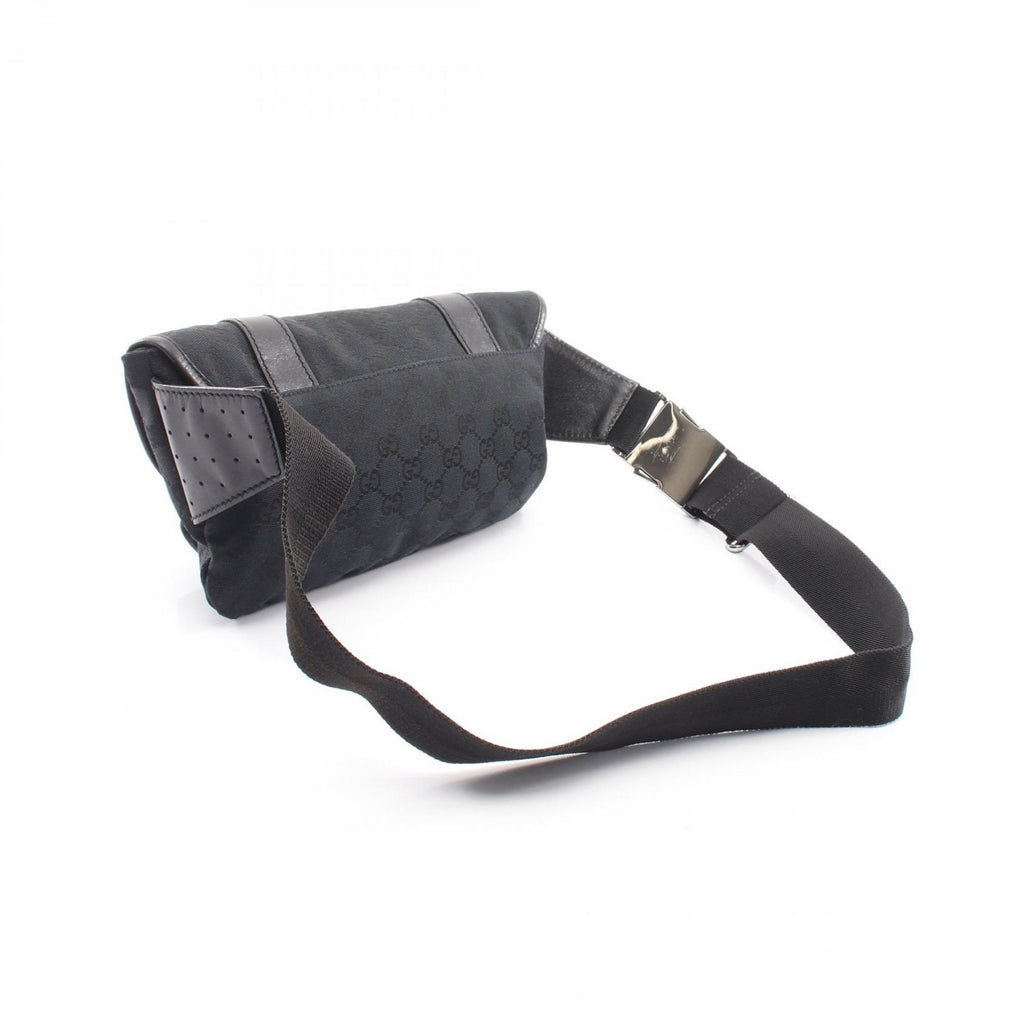Gucci Waist Bag GG Canvas Black — view 2