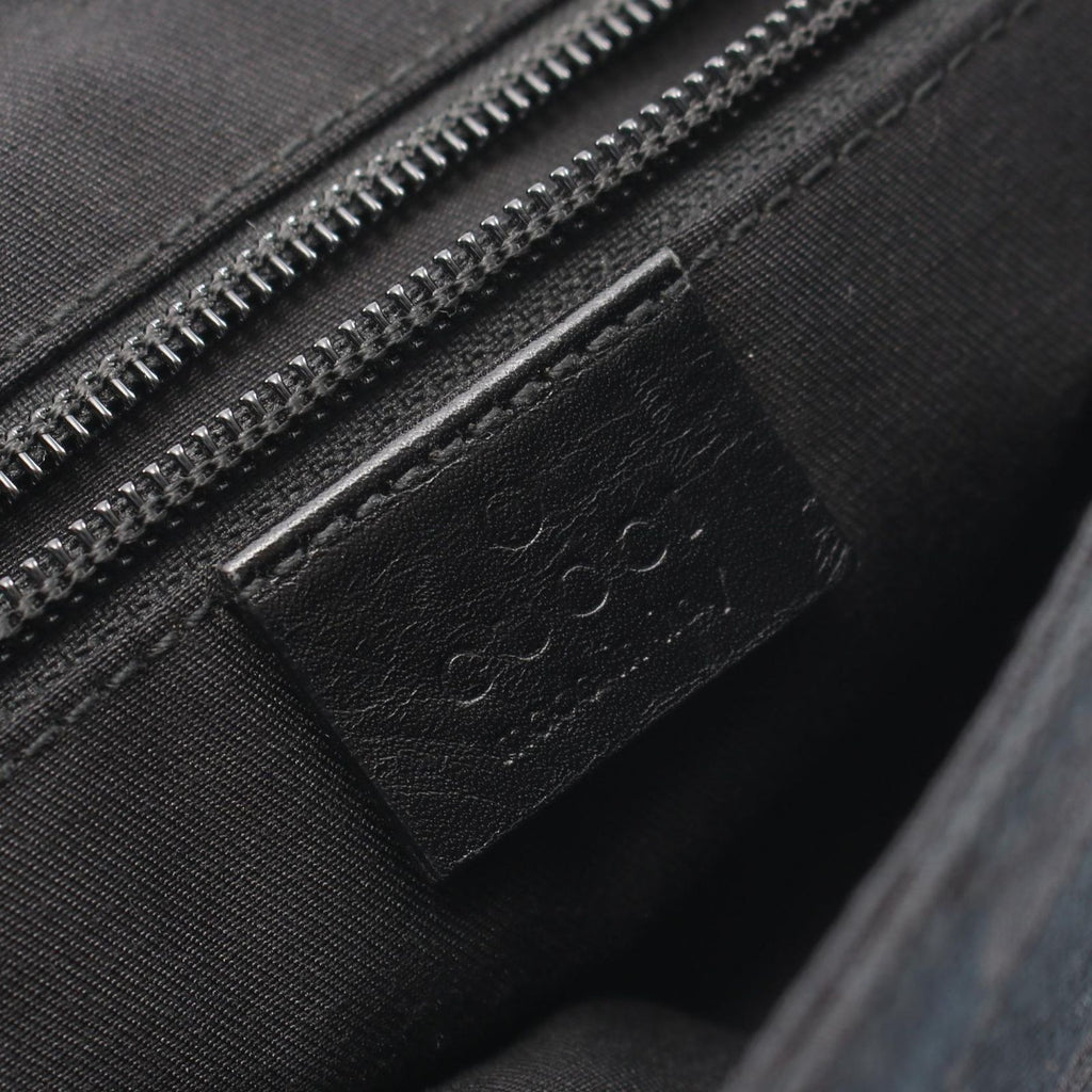 Gucci Waist Bag GG Canvas Black — view 4