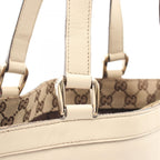 Gucci Tote Abbey Ivory Leather — view 7
