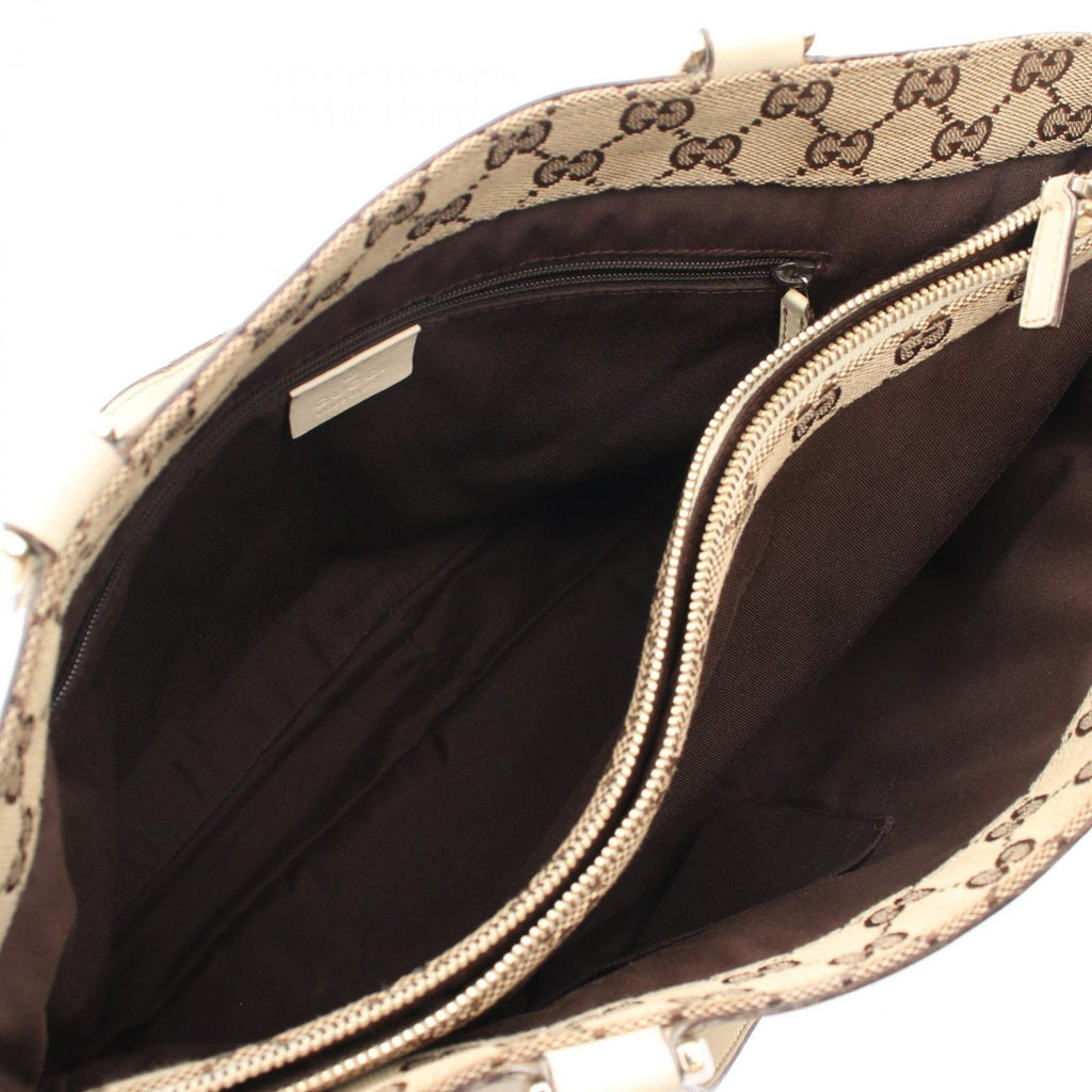 Gucci Tote Abbey Ivory Leather — view 3