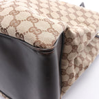 Gucci Tote GG Canvas Beige Dark Brown — view 5