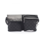 Gucci Waist Bag GG Canvas 018 Black