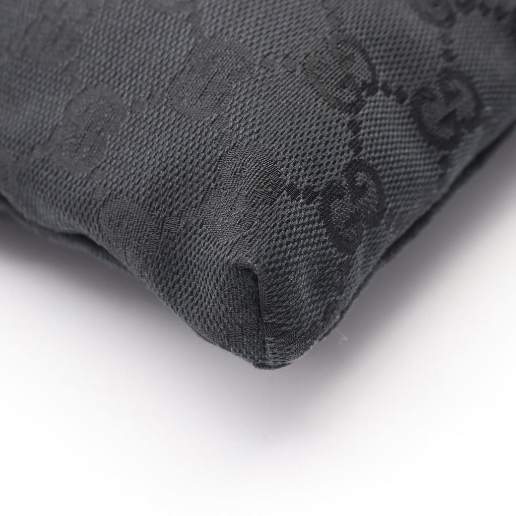 Gucci Waist Bag GG Canvas 018 Black — view 5